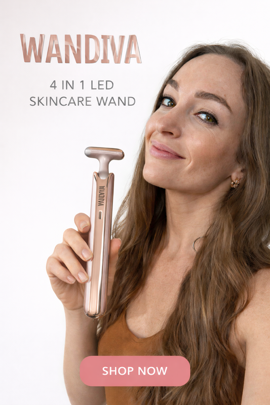 Wandiva 4-in-1 LED Skincare Wand